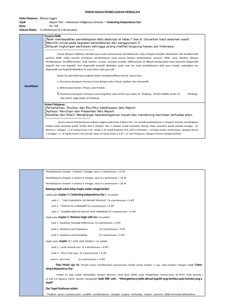 Contoh - RPP - PPM Ok 1 - Modif Kumer | PDF