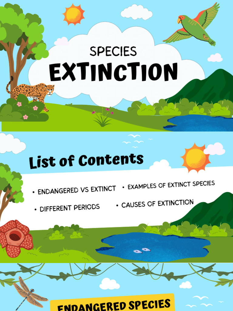 Species Extinction | PDF