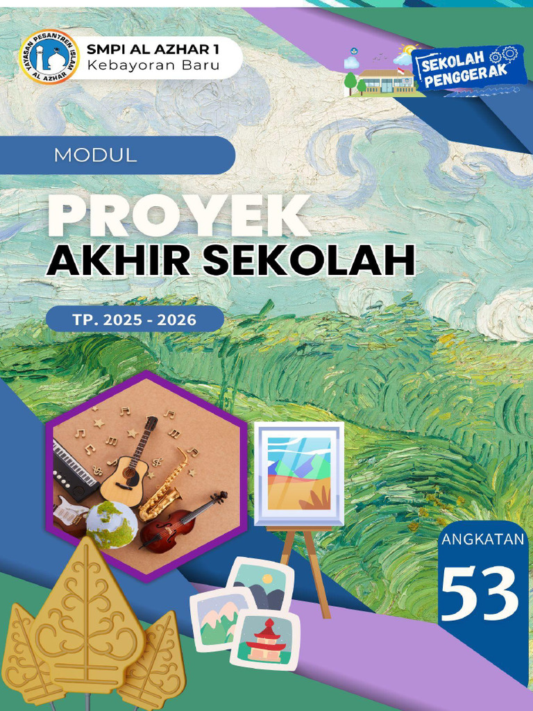 Panduan Proyek Akhir Kelas IX SMP Al Azhar | PDF