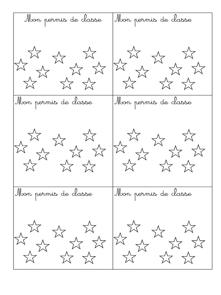 Mon Permis de Classe | PDF