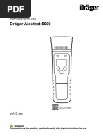 Intoxilyzer S-D5 Manual | PDF | Calibration | Nature