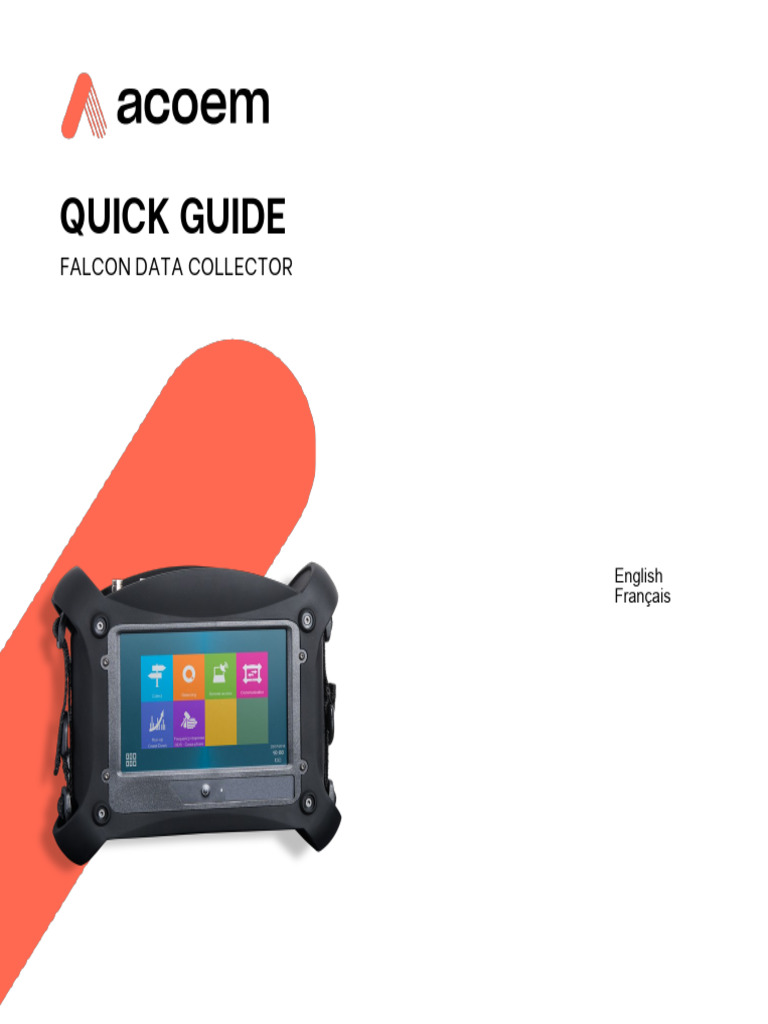 Falcon Data Collector Quick Guide | PDF | Usb | Electronics