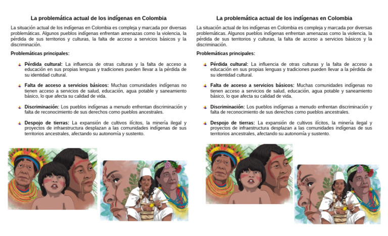 Problemas de indígenas en Colombia | PDF | Colombia | Gente indígena