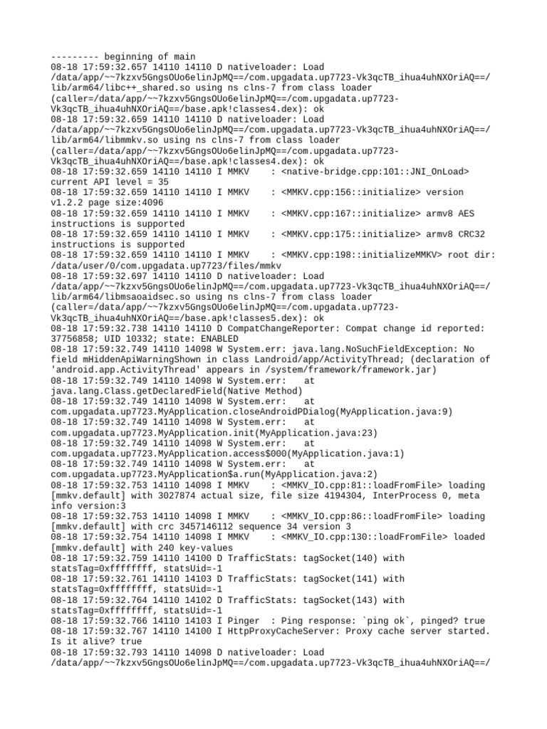 Android Library Loading and Errors | PDF | Android (Robot) | Computer ...