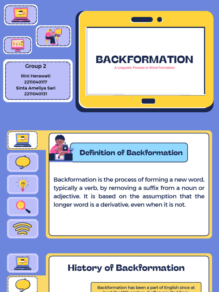 Understanding Backformation in Linguistics | PDF