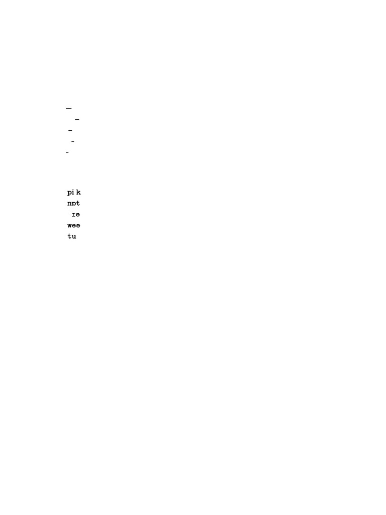 EDUC 7660 Phonetics and Phonology (Sessions 5 & 6 - Practice) | PDF