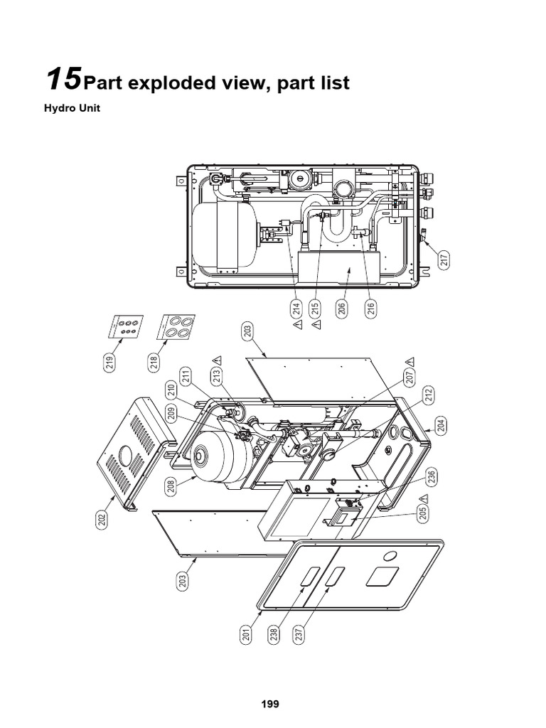 Part Exploded View, Part List: Hydro Unit | PDF