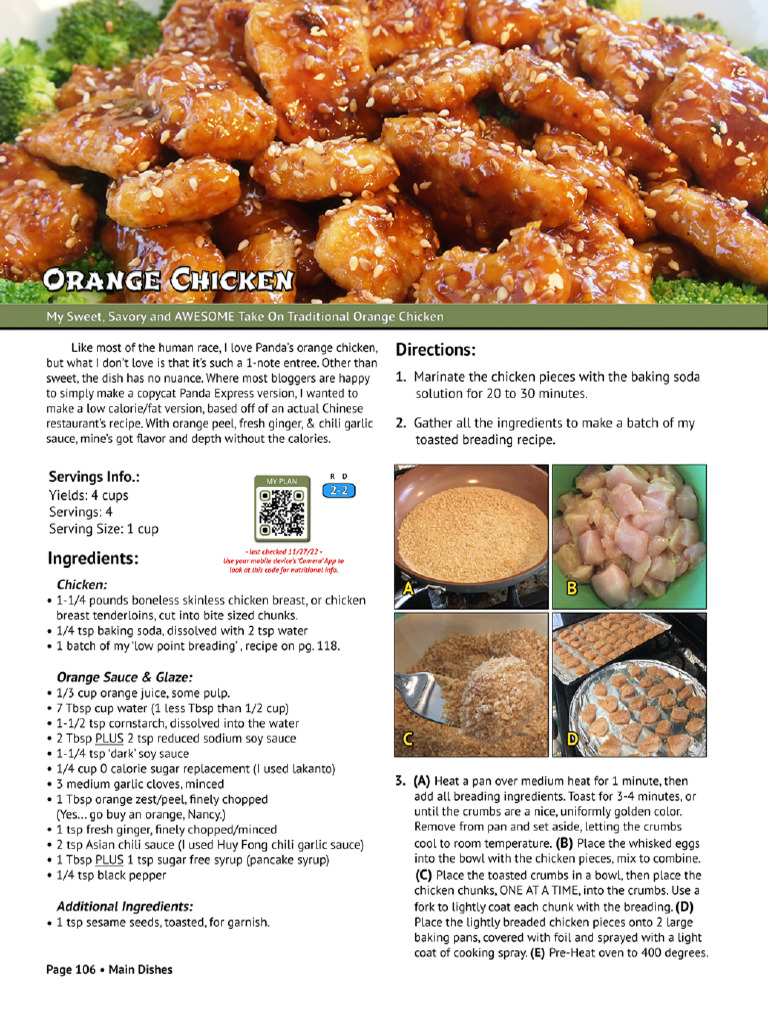 Orange Chicken | PDF