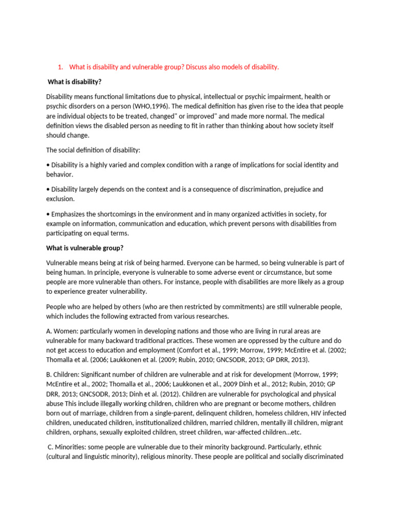 Understanding Inclusion and Disability | PDF | Inclusion (Education ...