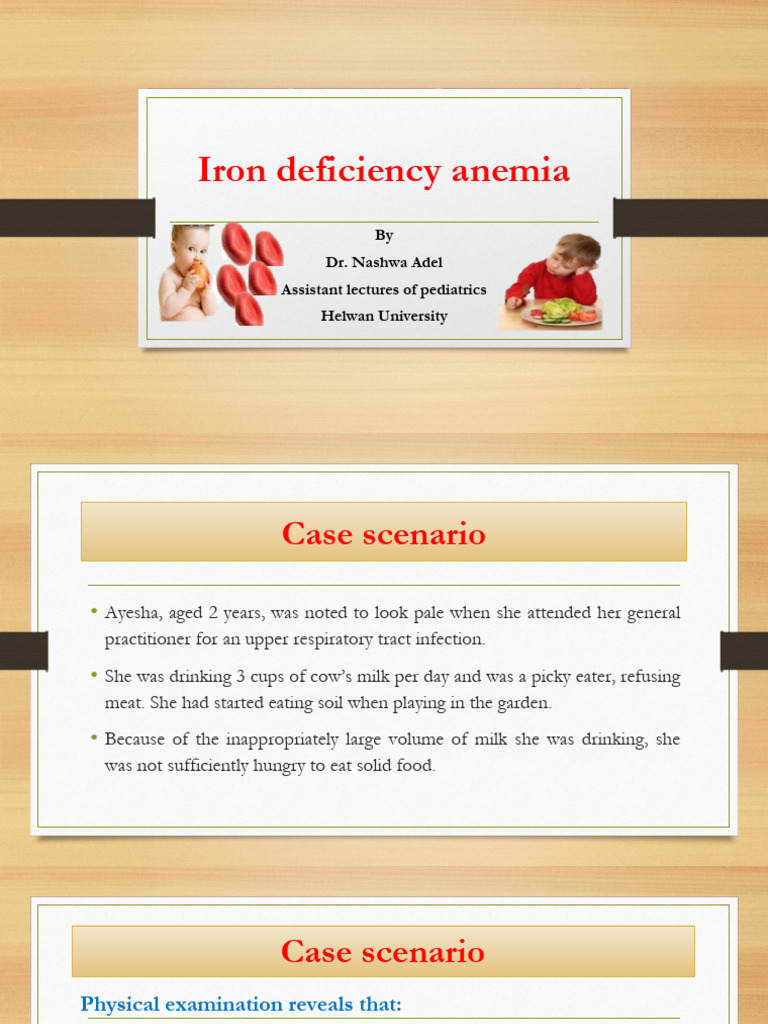 Understanding Iron Deficiency Anemia in Children | PDF | Anemia | Iron
