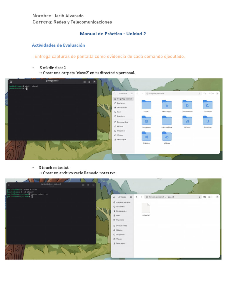 Comandos Básicos de Linux y CMD | PDF