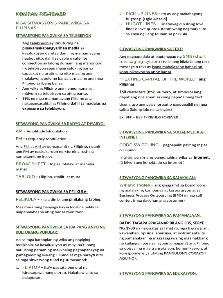 Kompan Reviewer Finals | PDF