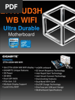 Download Gigabyte GA-Z77X-UD3H WB WiFi Motherboard PDF by GIGABYTE UK SN90358747 doc pdf