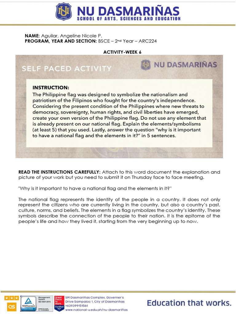 Aguilar RPH Activity Week 6 | PDF