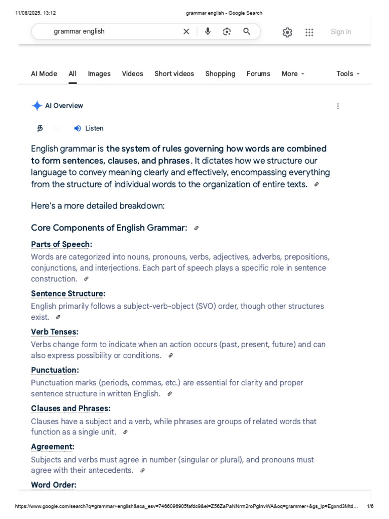 Essential Guide to English Grammar | PDF | Verb | English Grammar