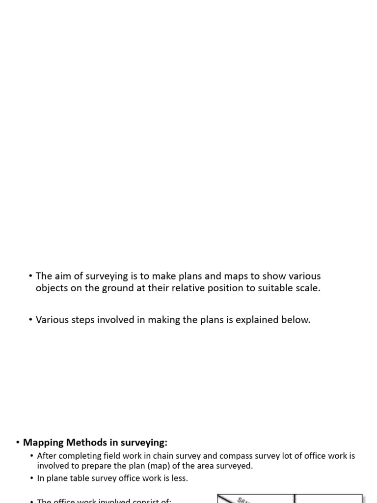 Surveying Methods and Map Preparation Guide | PDF | Surveying | Map