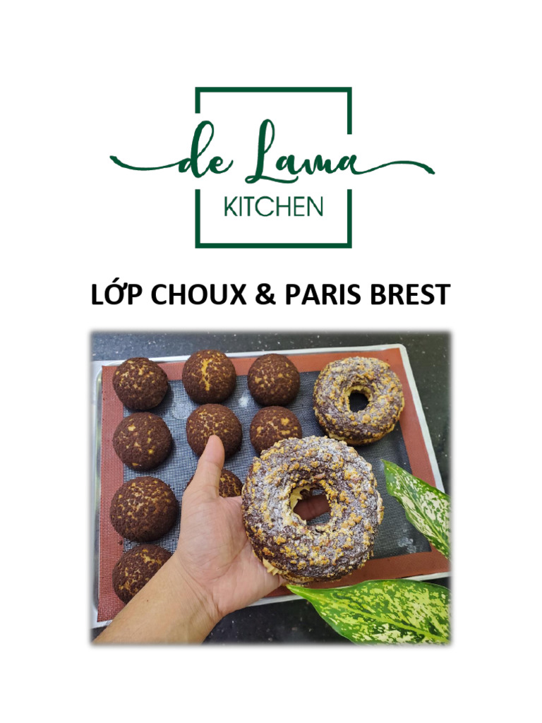 Bìa L P Choux & Paris Brest | PDF