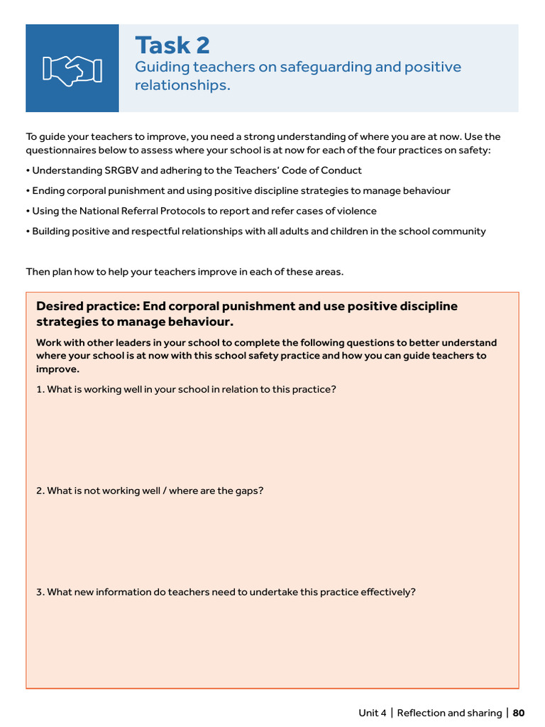 Improving School Safety Practices | PDF | Teachers | Social Psychology