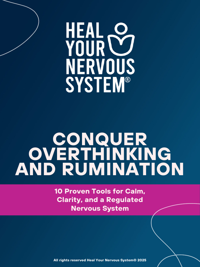 Tools to Calm Overthinking & Rumination | PDF | Mind | Anxiety
