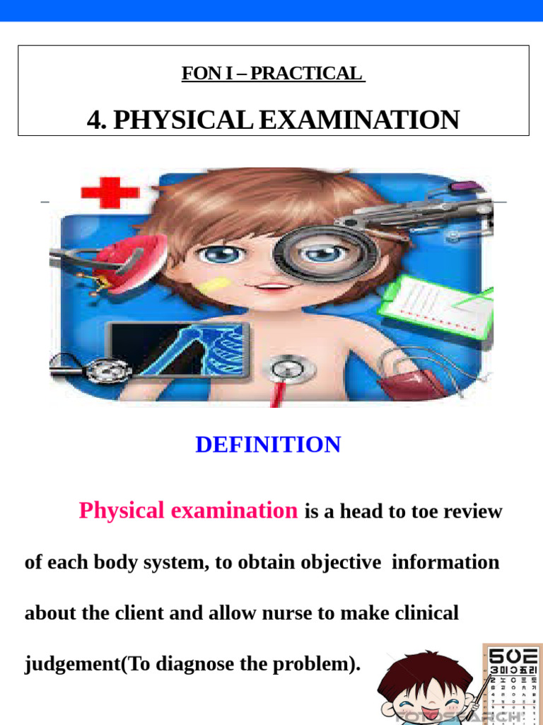 Physical Examination | PDF | Physical Examination | Medical Specialties