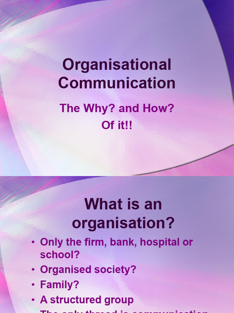 Organisational Communication 5th | PDF