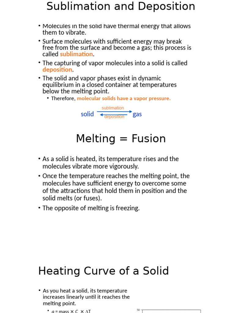 Chapter 12 - Sublimation Through End Sections 13.3 and 13.4 - Tagged ...