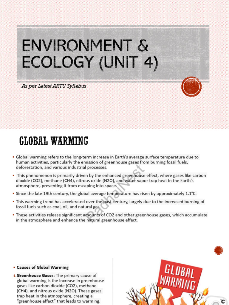 Global Warming and Its Impact | PDF | Climate Change | Greenhouse Effect