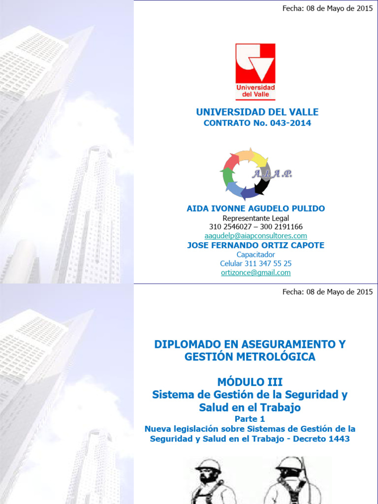 Diplomado en Gestión de Seguridad Laboral | PDF | Valores
