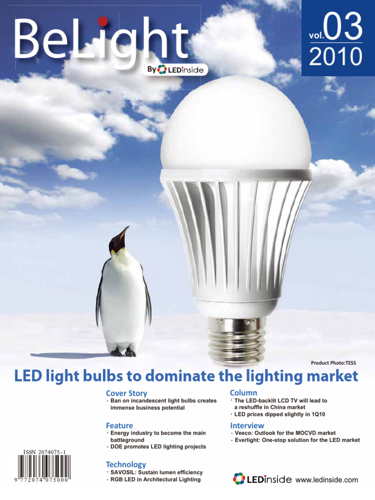 LED Bulbs Set to Lead Lighting Market | PDF | Electrical Components ...