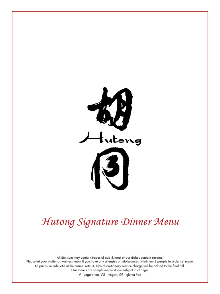 HT Peony Menu 240930 | PDF