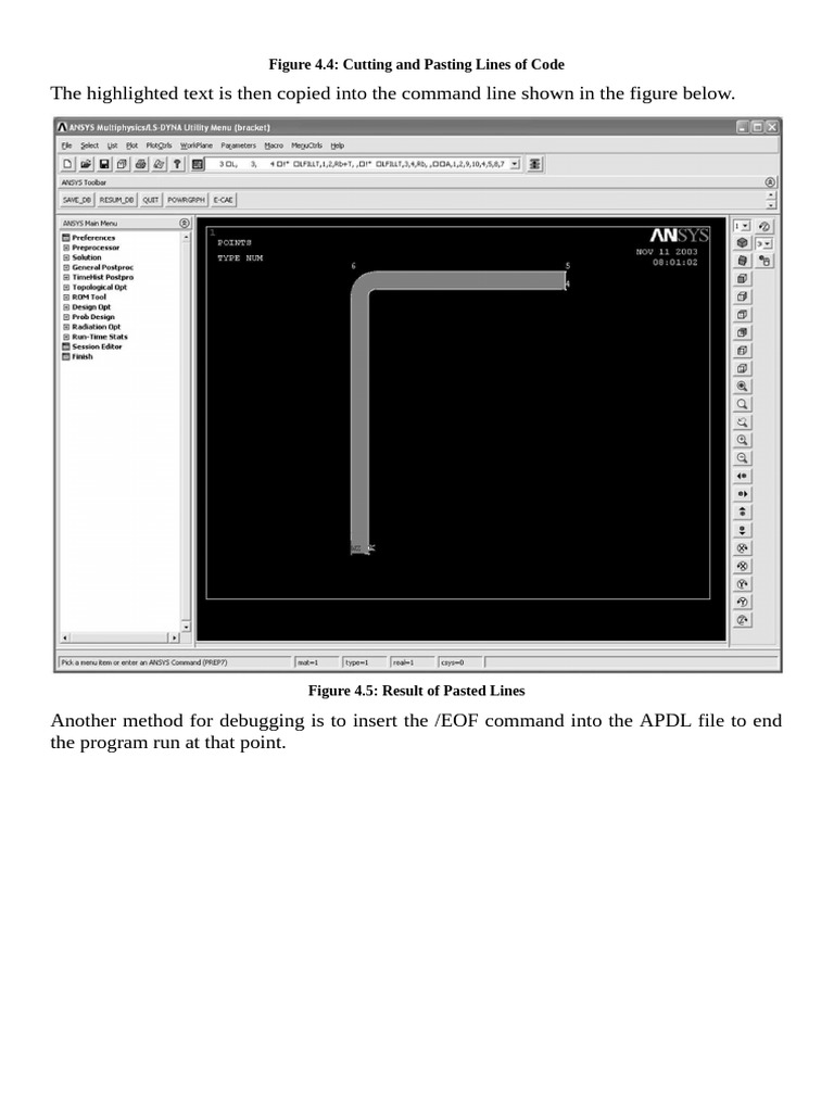 APDL Debugging and Program Flow Guide | PDF | Parameter (Computer ...