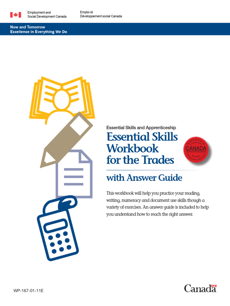 Essential Skills Workbook for Trades | PDF