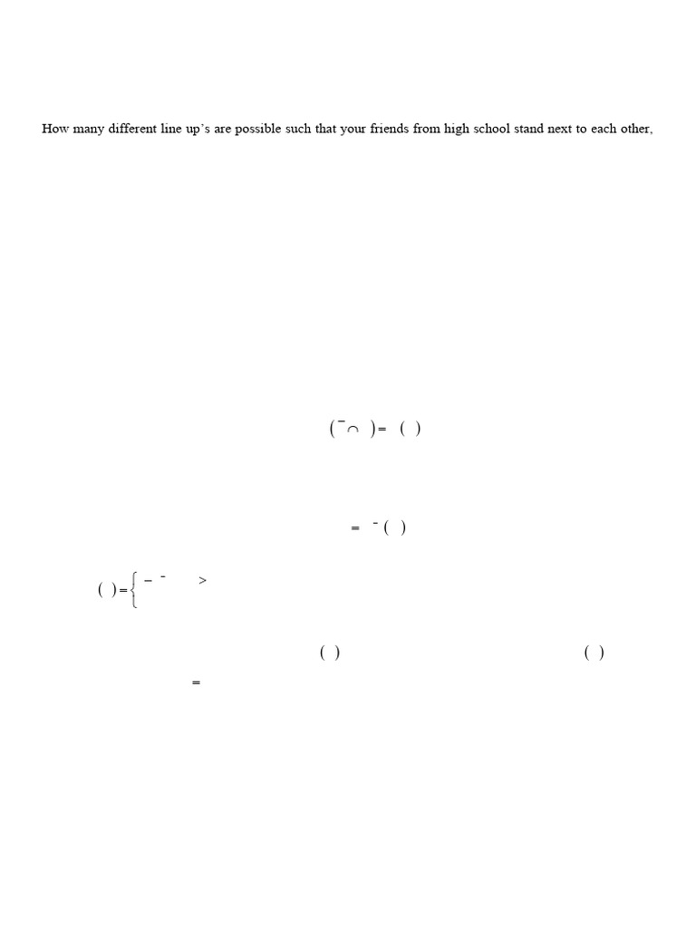 Probability and Statistics Exam Questions | PDF | Probability ...