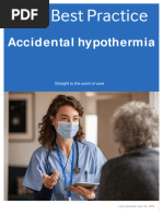 Hypothermia Prevention in Combat Care | PDF | Hypothermia | Health Care