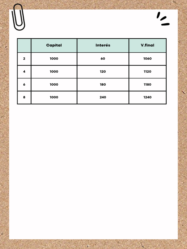 Documento A4 Ficha de Registro Tabla Minimalista Sencillo Beige | PDF