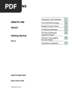 WinCC V5 Manual Getting Started