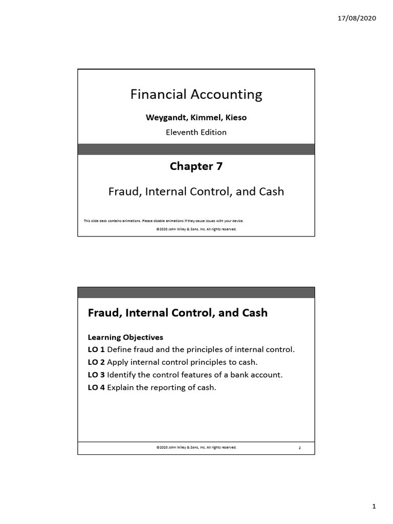 Fraud and Internal Control in Cash Management | PDF | Internal Control ...