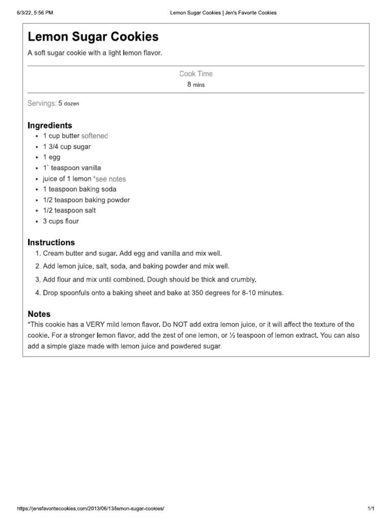 Lemon | PDF