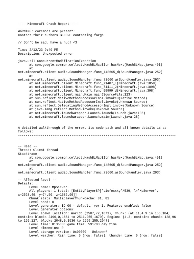 Crash 2023 02 12 - 21.49.34 Client | PDF
