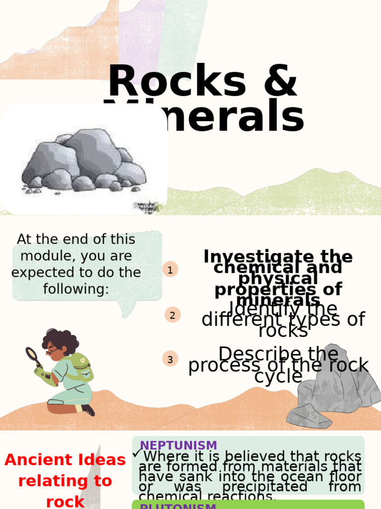 Understanding Rocks and Minerals | PDF | Rock (Geology) | Igneous Rock