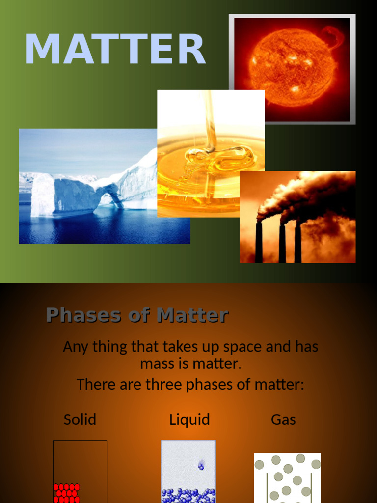 Understanding Phases of Matter | PDF | Gases | Temperature