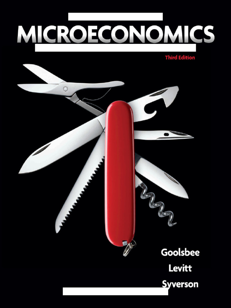 Microeconomics 3rd Edition Overview | PDF | Microeconomics
