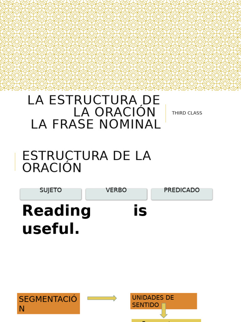 Frases Nominales 2 | PDF | Asunto (gramática) | Adjetivo