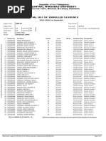 Dean's Lister GWA Report 2023 | PDF