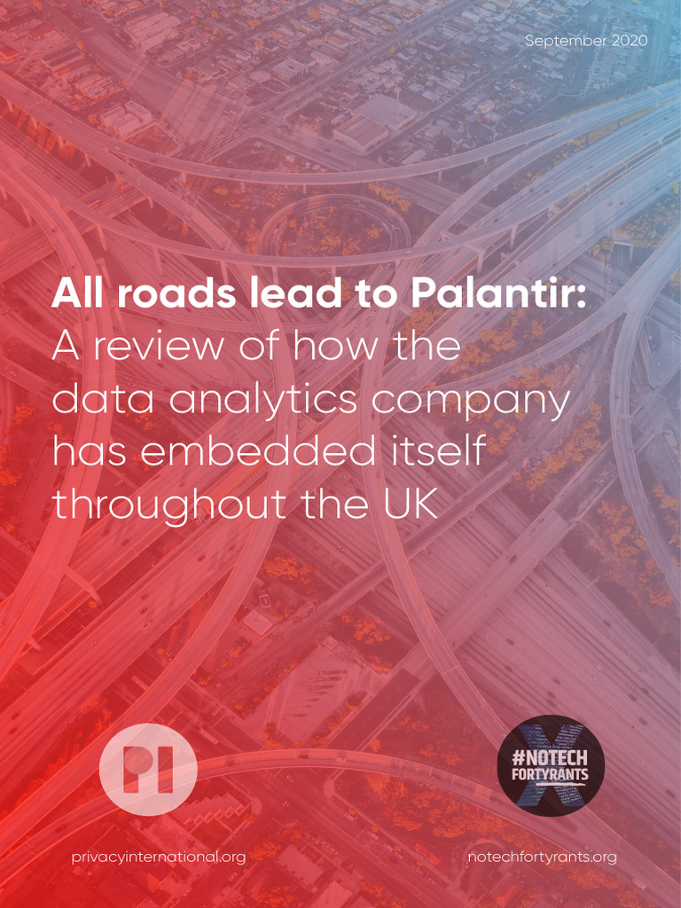Palantir's Role in UK Data Surveillance | PDF