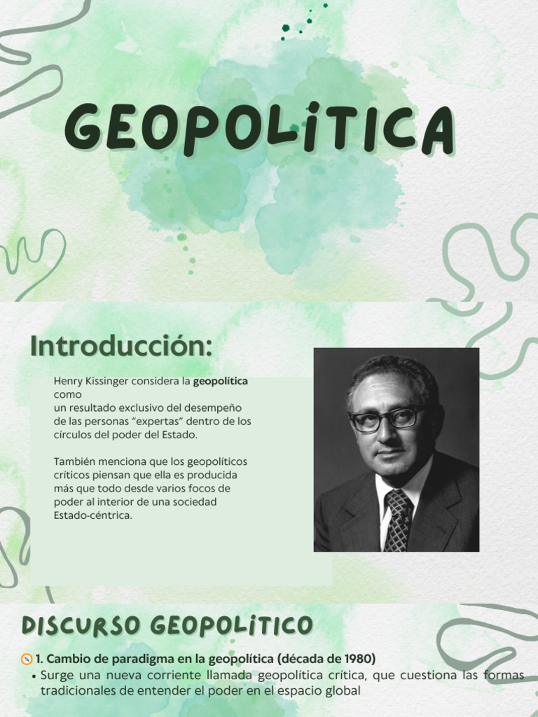 Geopolítica Crítica y Discurso Global | PDF | Geopolítica | Discurso