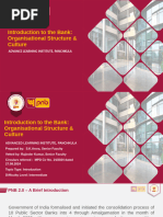 Axis Bank Organizational Structure Overview | PDF