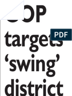 GOP Targets Swing' District