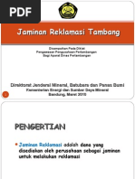 Download Jaminan Reklamasi by kalizta SN90379509 doc pdf