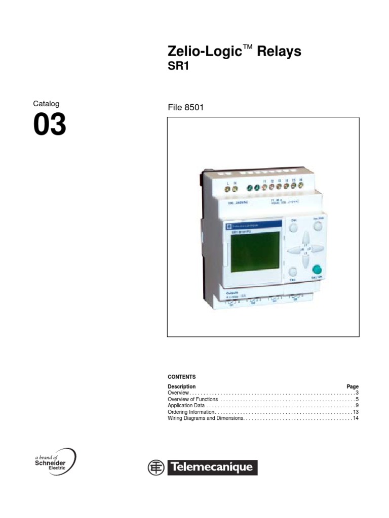 Zelio Logic Relays | PDF | Relay | Personal Computers